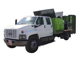 Установка инфракрасного нагрева и регенерации  на базе грузового автомобиля P1800-4TMV