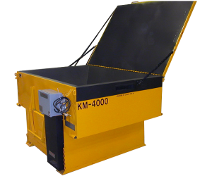 Бункер для регенерации, нагрева, хранения асфальта на раме KM 4000