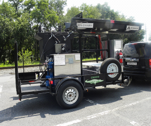 Рециклер для вторичной переработки асфальтобетона RA-250ARM