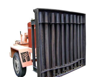 Инфракрасный нагреватель на автоприцепе ИКН ST-200-TD