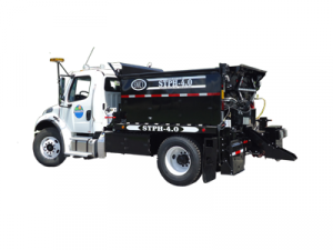 Термос-бункер для асфальта на автомобиле STPH 7 - 9 тонн