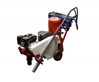 Тепловое копьё с компрессорной установкой для очистки трещин на асфальте горячим воздухом  ВТК-01 HEAT CRACK JET