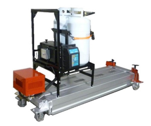 Портативная установка инфракрасного нагрева асфальта - Kasi IR-120 SH