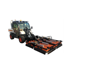 Навесная установка инфракрасного нагрева асфальта модульного типа P600SSA