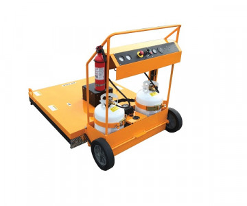 Портативная установка для инфракрасного нагрева асфальта KM LB 2-16