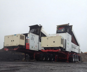 Рециклер асфальтобетона на автомобиле VEB10000