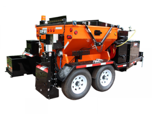 Термос-бункер рециклер на прицепе на 4 тонны для асфальта SPH-OJ 3.0 