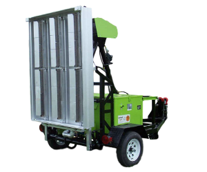 Установка для инфракрасного нагрева асфальта на базе прицепа Tech 24