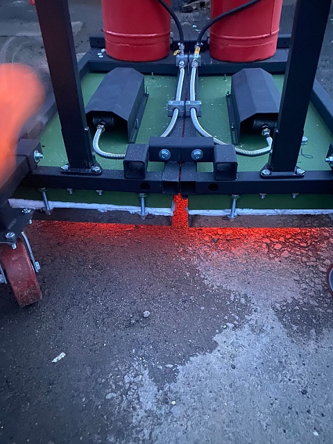 Инфракрасный нагреватель асфальта ИКН SG-125