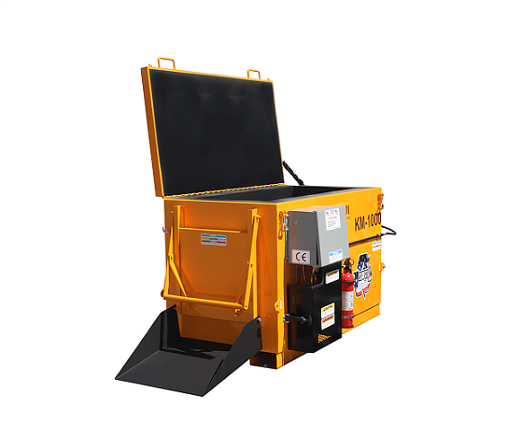 Термос-бункер на раме вместимостью 0.5 тонны КМ1000