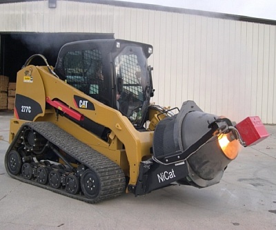 Мобильный асфальтовый рециклер - миксер  Skid Patcher-10A