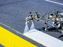 StreetBond SB 150AL покрытие на водной основе способом распыления