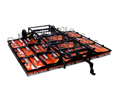 Установка для нагрева асфальта на базе прицепа HDE BFH 3000