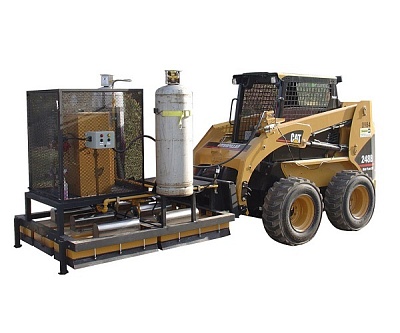 Навесная установка инфракрасного нагрева асфальта модульного типа P600SSA