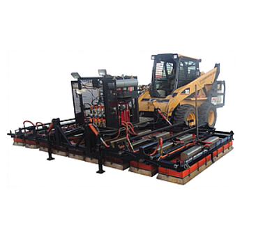 Навесная установка инфракрасного нагрева асфальта модульного типа P1350SSA