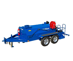 Установки для нагрева и нанесения эмульсий (гудронатор) на базе прицепа Liquid Asphalt Distributor (Trailer)