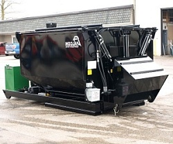 Термос бункер (рециклер)  для асфальтобетона 4 тонны  – Slip-in 