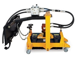 Прицепная установка  для удаления разметки и маркировки с гидравлическим  двигателем X3.H3