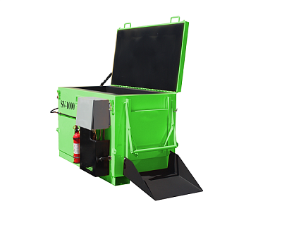 Мини-бункер для горячего асфальта с газовым нагревом SV-1000