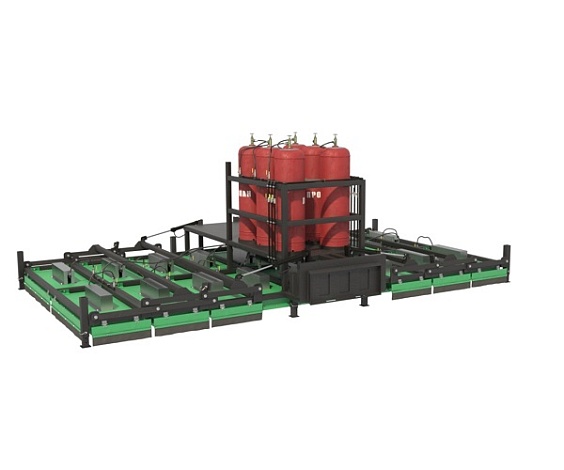 Навесная установка инфракрасного нагрева  ИКН SG-500-JPVT(H)