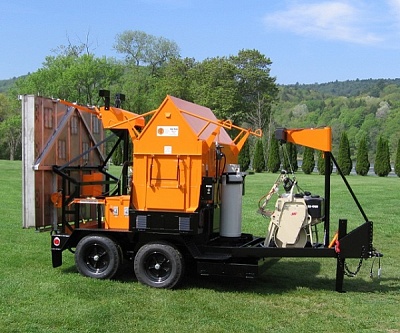 Автономный комплекс ремонта дорог на базе прицепа Mini-Combo