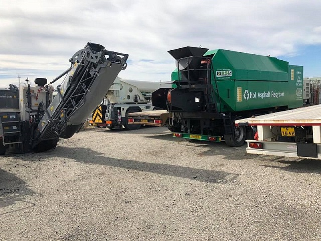 Рециклер асфальтобетона VEB10000