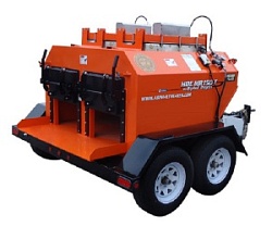 Термос-бункер рециклер на прицепе MR-150T