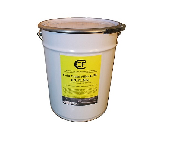 Герметик дорожный Cold Crack Filler L20SТ для использования в холодном виде для ремонта трещин