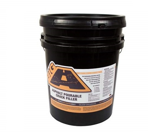 Герметик (мастика) для заливки швов на асфальте в холодном виде Pourable Crack Filler