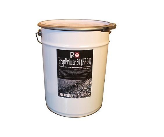 Праймер быстросохнующий холодного применения для трещин на асфальте PrepPrimer30