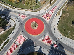 Защитное цветное окрасочное покрытия  StreetBond Pro 250 для дорог 