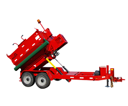 Термос-бункер рециклер на прицепе на 6 тонн  для горячего асфальта