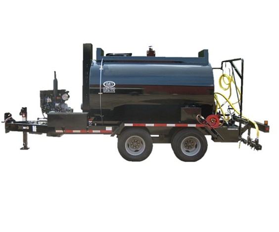 Прицепной гудронатор для асфальтовых эмульсий на дизельном обогреве STRD 150 - Р