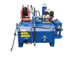 Гудронатор с подогревом для битумных эмульсий на раме TPS210, TPS250 и TPS300 Tube-Fired Non-Insulated Hot Tack Distributors