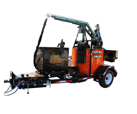 Плавильный котел заливщик швов на прицепе OJK - 125