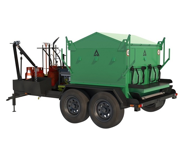 Термос-бункер 2BTR для горячего асфальта