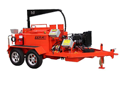 Плавильные котлы-заливщики на прицепе серии KERA150BRE, KERA250BRE и KERA400BRE