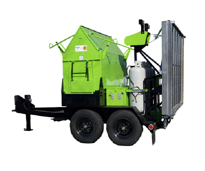 Автономная комплексная система инфракрасного ремонта дорог на базе прицепа  Mini-Combo