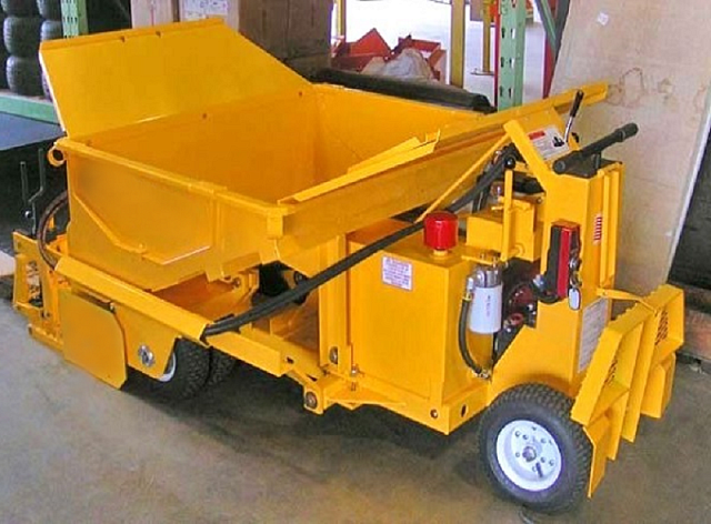 Мини укладчик асфальта на колесах АТР 211P