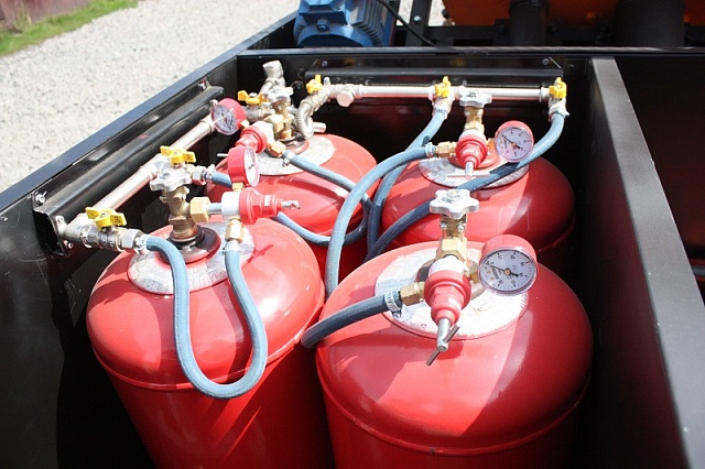 Кохер (котел) для литого асфальта (литых мастик) MM-300