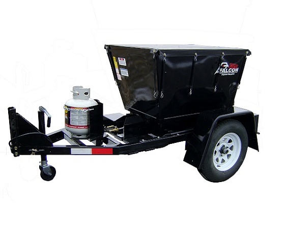 Термос-бункер  для горячего асфальта - 1 тонна