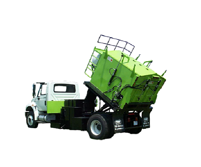 Термос-бункер регенератор на грузовикe RC6-T