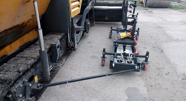 Аренда установки инфракрасного нагрева ИКН SP-200-JPV для асфальтоукладчика