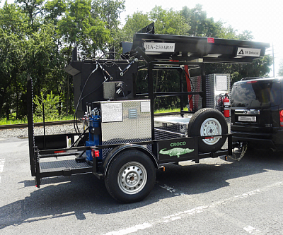 Рециклер для вторичной переработки асфальтобетона RA-250ARM