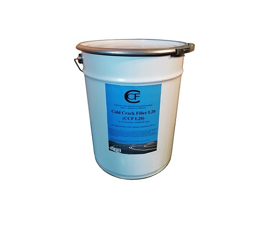 Дорожный герметик (мастика) для холодной заливки швов и трещин на асфальте Cold Crack Filler L20