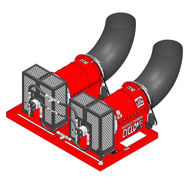 Воздуходувка снегоуборщик гидравлическая Hydraulic Snow Blower BT-HY4SQ-MEGA