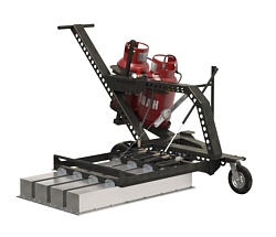 Инфракрасные нагреватели  для нанесения штучных форм термопластика