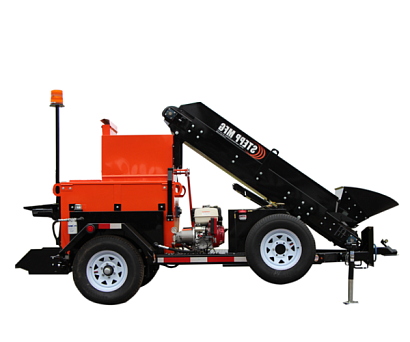 Прицепной рециклер асфальтобетона для ямочного ремонта  - SMMT