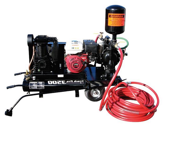 Портативный рапылитель для нанесения текстурных защитных покрытий и пропиток SandPup II