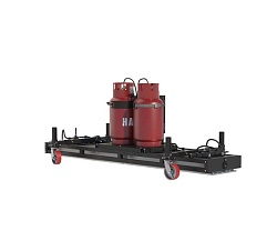 Инфракрасные нагреватели на асфальтоукладчик